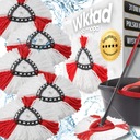 5x Vložte uzáver pre VILEDA Turbo Rotary Mop nový výmenný model