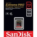 SanDisk EXTREME PRO CFexpress Type B 512GB 1700MB/s