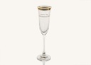 Pohár na šampanské 160ml (6ks)Dolce Vita Gold