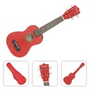 SOPRANO červené ukulele s obalom/pre deti