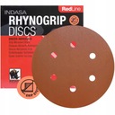 INDASA RED brúsne kotúče na suchý zips 150mm 6H P1200 50x