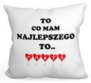 VALENTÍNSKY VANKÚŠ PRE ŽENU DARČEK 40x40+MENO