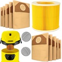 10x FILTRAČNÉ VRECKÁ PRE VYSÁVAČ KARCHER WD 3 200 MV3