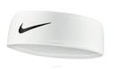 Tenisová čelenka Nike Dri-Fit Fury Headband 3.0, biela