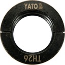 NÁHRADNÉ ZÁSOBNÍKY TH26 mm PRE STROJ NA NAPLŇOVANIE RÚR YATO
