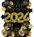 Sada balónikov HAPPY NEW YEAR NOVÝ ROK SILVESTROVSKÉ dekorácie