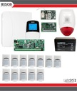 LIGHTSYS 2 RISCO ALARM SYSTEM 12x DETEKTOR+LCD+GSM