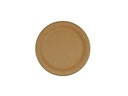 EKO hnedé papierové taniere 18cm 50ks 01-21