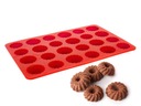 SILIKÓNOVÁ FORMA NA 24 MINI MANŽETOV COOKIES