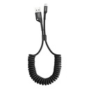 Baseus USB Lightning Cable Spring 1m 2A, opletené