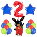 Bing Balloon Balloons for 2th birthday Bing Digit