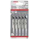 Pílové listy Bosch 2608630030 T101B do priamočiarych píl 5 ks.