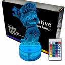 Nočná LED lampa Paw Patrol Chase 3D LAMP