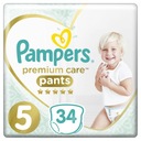 Nohavičky Pampers premium care, r5, 34 plienky
