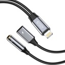 Adaptér Tech-Protect Lightning na Mini Jack 3,5 mm, kábel iPhone