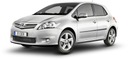 Bočné lišty Toyota Auris, 2006-2012, 5 dverí.