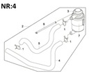 SPODNÉ POTRUBIE VÝFUKOVÉHO VENTILU E-TON VECTOR 250cc OEM