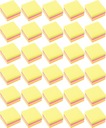 Sticky Notes D.Rect 76-76mm 400k x96