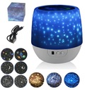 NOČNÁ LAMPA STARS SKY PROJEKTOR LED 6 TÉM