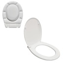 Veko WC sedátka WC sedátko, tvrdé, antibakteriálne, pevná náhrada