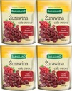 Bakalland Sušené brusnice celé ovocie 200 g x 4