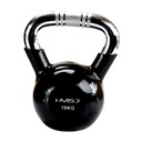 KETTLEBELL Činka Váha GUMOVÁ CHROMOVÁ 16KG HMS