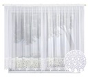ROVNÁ záclona 400 x 180 HLAS S Guipure 20 cm HLADKÁ