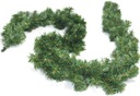 GIRLAND 300 cm, umelý zelený vianočný stromček, reťaz