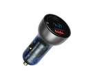 Baseus USB + USB-C univerzálna autonabíjačka 5A 65W Silver