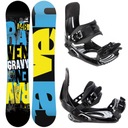 RAVEN Gravy 155cm Široký snowboard + viazanie