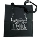 Nákupná taška s cool potlačou: HOBBY CAMERA
