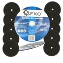 Sada rezných kotúčov na kov 230x2x22mm 10 kusov