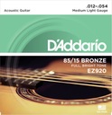 D'Addario EZ920 - 8515 Bronz 12-54