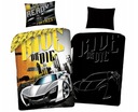 RÝCHLO A ZBESILO BAVLNENÉ POSTEĽNOSŤ 140x200 ŽIARENIE V TME AUTO AUTO
