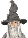 Gandalf čarodejník kúzelnícky sivý čarodejnícky klobúk