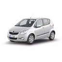 Bočné lišty Opel Agila II 2008-14