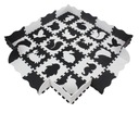 Penové puzzle, 4x4 zvieracia podložka puzzle