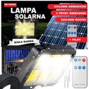 SOLÁRNA LAMPA SO SÚMRAKOVÝM SENZOROM POHYBU LED COB GARDEN STREET + DIAĽKOVÉ OVLÁDANIE