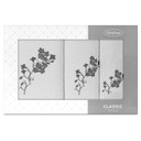 EURO ZÁCLONA SET UTERÁKOV 3 56 X 36 X 7 CM BIELA