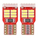 AMIO W5W T10 LED žiarovky 18xSMD 4014 (canbus)