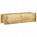 Záhradný box drevený 40 l hnedý