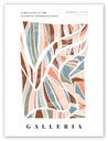 BOHO pastelové farby PLAGÁT B2 50x70cm #T31