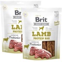 BRIT JERKY Jahňacia proteínová tyčinka 2x200g