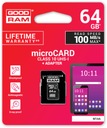 Pamäťová karta microSD Goodram M1AA-0640R12 64 GB