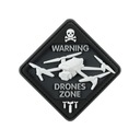 Náplasť M-Tac Drone Zone PVC Black