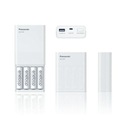 Nabíjačka Panasonic ENELOOP BQ-CC87 + 4 batérie