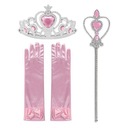 Rukavice CROWN Sceptre SET AURORA RAPUNZEL PLES KARNEVAL