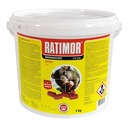 Kocka Ratimor 3kg jed na myši zabíja potkany