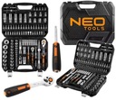 Neo Tools SADA ZÁSUVNÝCH KĽÚČOV 110 ELEMENTOV Flat Cross Torx