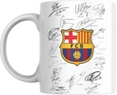 DARČEKOVÝ HRNČEK S AUTOGRAFMI HRÁČOV BARCELONY PRE FANOUŠKA + ZADARMO